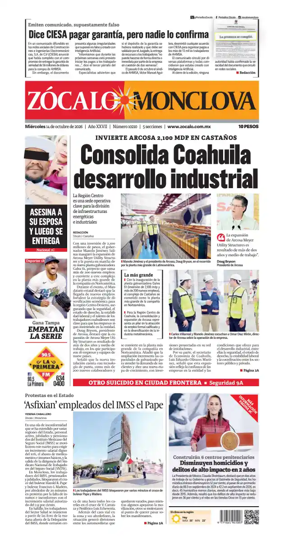 Cover of Zocalo Monclova