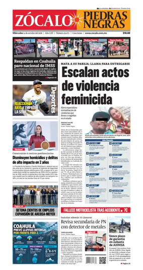 Cover of Zocalo Piedras Negras