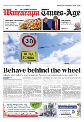 Cover of Wairarapa Times-Age (NZ)