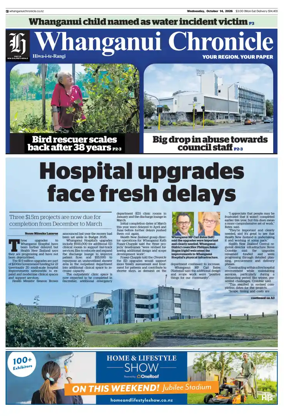 Cover of Whanganui Chronicle