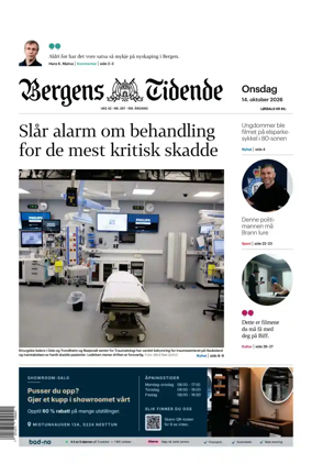Cover of Bergens Tidende