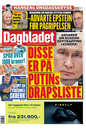 Cover of Dagbladet