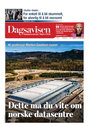 Cover of Dagsavisen