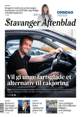 Cover of Stavanger Aftenblad