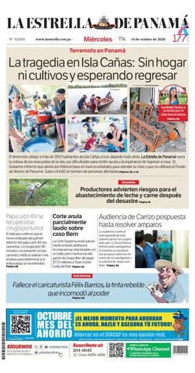 Cover of La Estrella de Panama