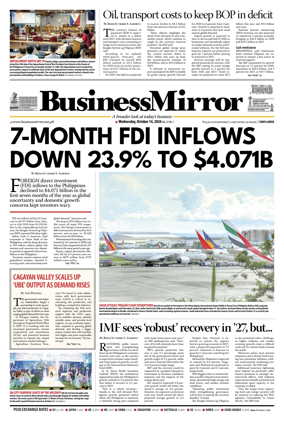 Cover of BusinessMirror