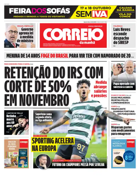 Cover of Correio da Manha
