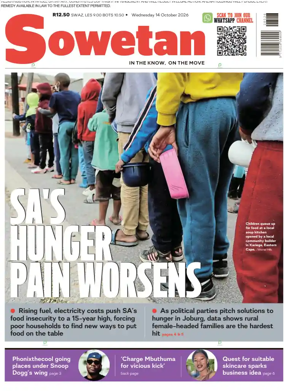 Cover of Sowetan