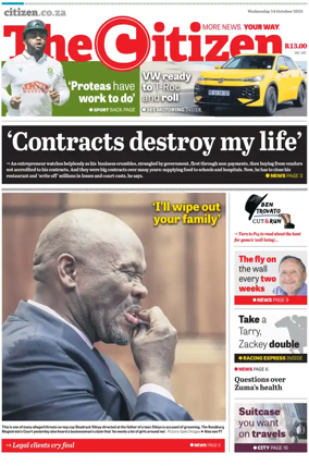 Cover of The Citizen (Gauteng)