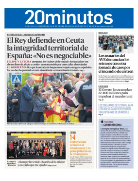 Cover of 20 Minutos Barcelona