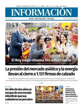 Cover of Diario Informacion (Elche y Vega Baja)