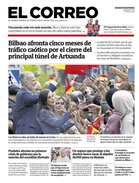Cover of El Correo (Margen izquierda)