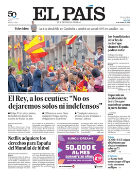 Cover of EL PAIS Catalunya