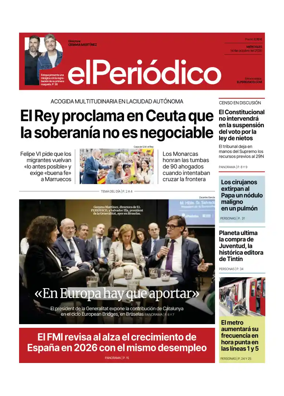 Cover of El Periodico - Castellano