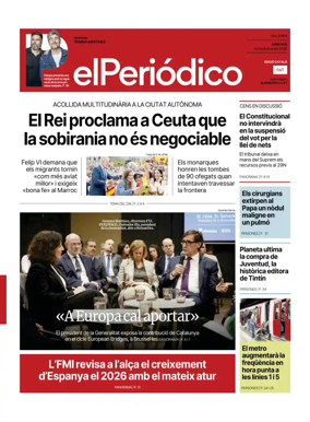 Cover of El Periodico - Catala