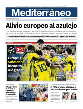 Cover of El Periodico Mediterraneo