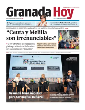 Cover of Granada Hoy