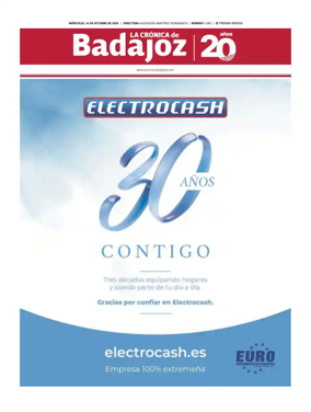 Cover of La Cronica de Badajoz BE