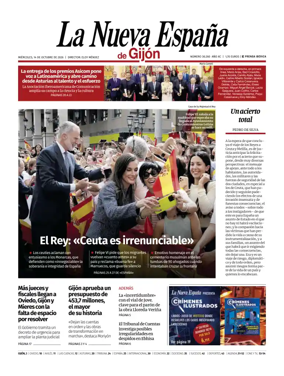 Cover of La Nueva Espana (Gijon)