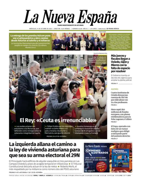 Cover of La Nueva Espana (Oriente)