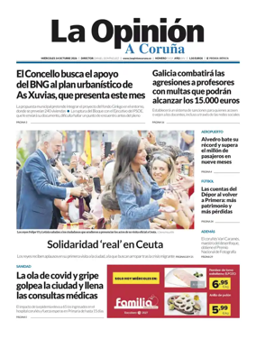 Cover of La Opinion de A Coruna
