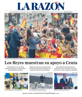 Cover of La Razon (Cataluna)