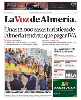 Cover of La Voz de Almeria