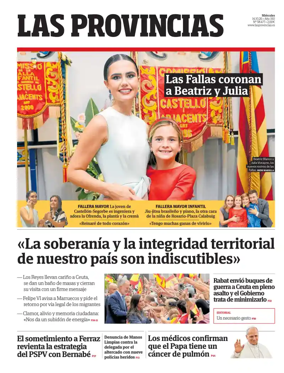 Cover of Las Provincias_(Valencia)