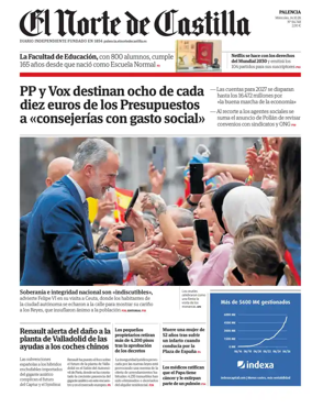 Cover of Norte de Castilla (Palencia)
