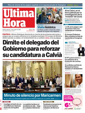 Cover of Ultima Hora