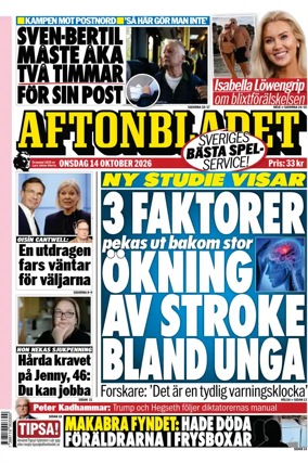 Cover of Aftonbladet