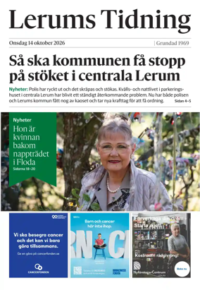 Cover of Lerums Tidning