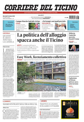 Cover of Corriere del Ticino