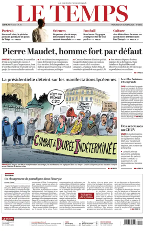 Cover of Le Temps