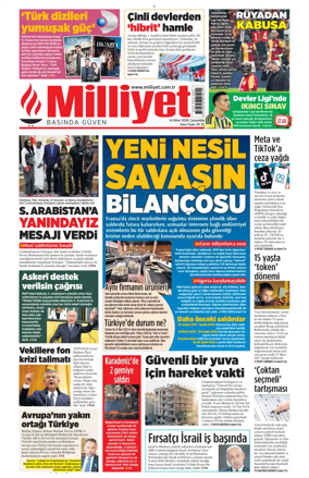 Cover of Milliyet