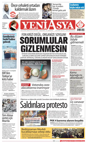 Cover of Yeni Asya