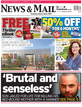 Cover of Aldershot News & Mail