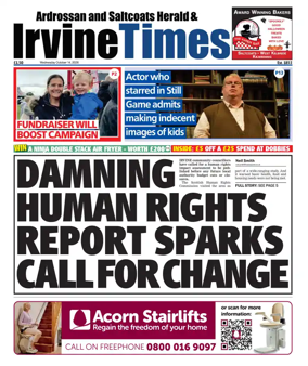 Cover of Ardrossan & Saltcoats Herald