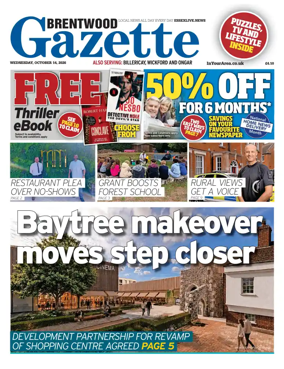 Cover of Brentwood Gazette