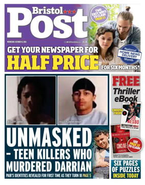 Cover of Bristol Post
