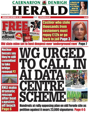 Cover of Caernarfon Herald