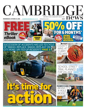 Cover of Cambridge News