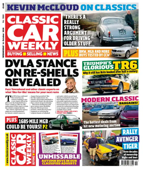Cover of Classic Car Weekly (UK)
