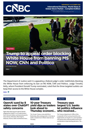 Cover of CNBC