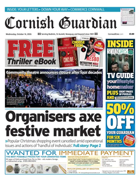 Cover of Cornish Guardian (Newquay & the North Coast)