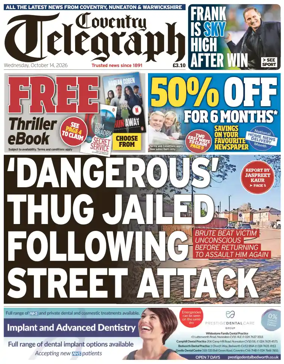 Cover of Coventry Telegraph