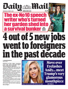 Cover of Daily Mail