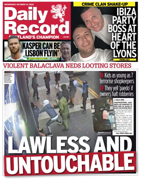 Cover of Daily Record