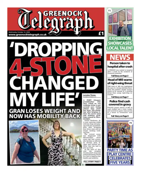 Cover of Greenock Telegraph