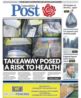 Cover of Lancashire Evening Post